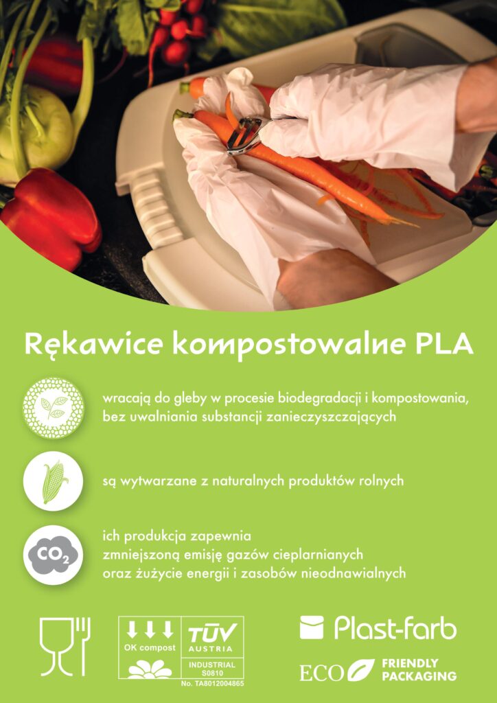 rękawice kompostowalne